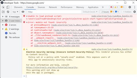 unable to load preload script|[Bug]: Unable to load preload script due enable .